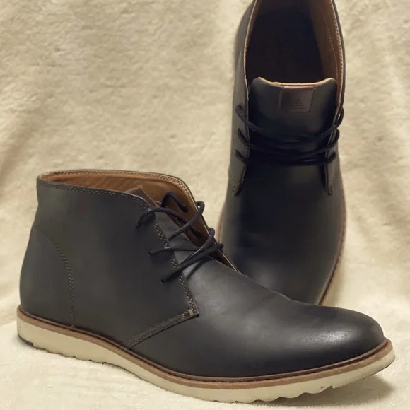 Aldo | Shoes | Aldo Mens Leather Boot Size 1 Dark Brown  display picture 2